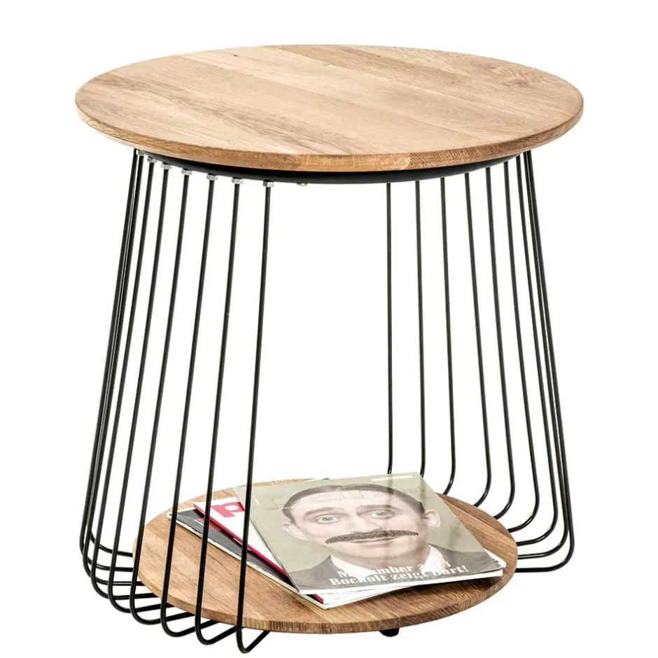 Wohnzimmertisch|Massivholztische*Pharao24 Beistelltisch Vorcalo