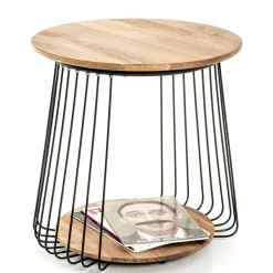 Wohnzimmertisch|Massivholztische*Pharao24 Beistelltisch Vorcalo