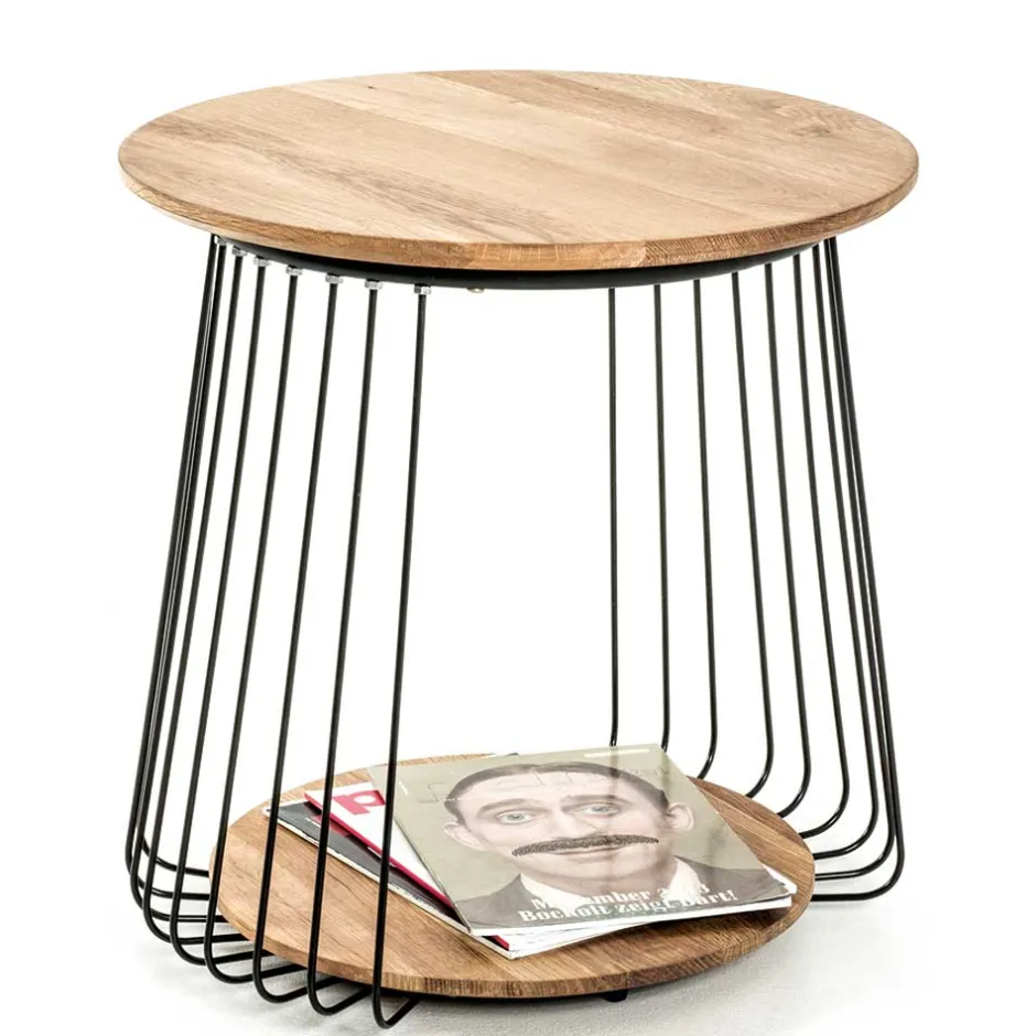 Wohnzimmertisch|Massivholztische*Pharao24 Beistelltisch Vorcalo