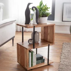 Pharao24 Beistelltisch Ynnas> Wohnzimmertisch|Massivholztische