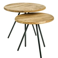 Pharao24 Beistelltische Cyliane> Beistelltische|Massivholztische