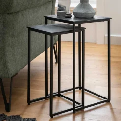 Wohnzimmertisch|Beistelltische*Pharao24 Beistelltische Metall Merusha