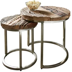 Wohnzimmertisch|Massivholztische*Pharao24 Beistelltische Taibato