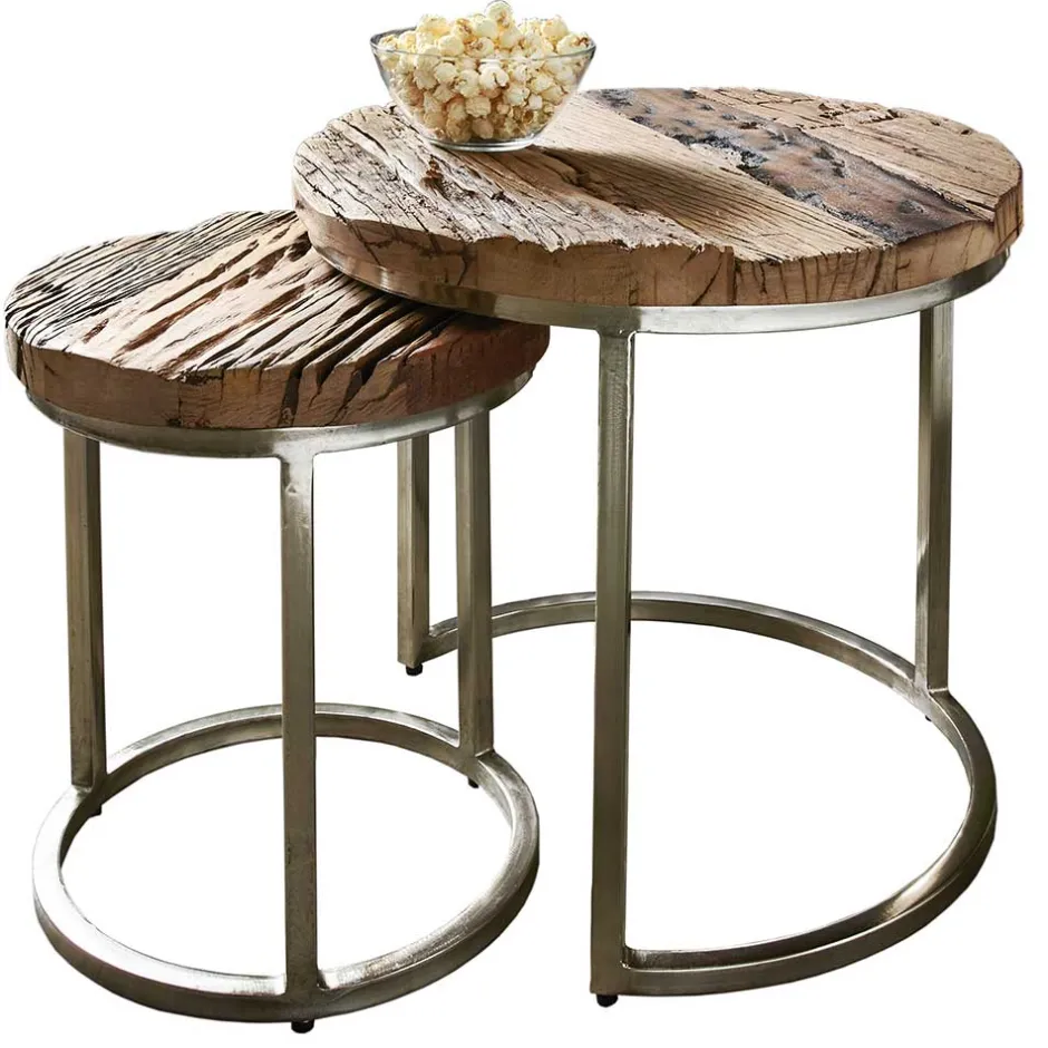 Wohnzimmertisch|Massivholztische*Pharao24 Beistelltische Taibato