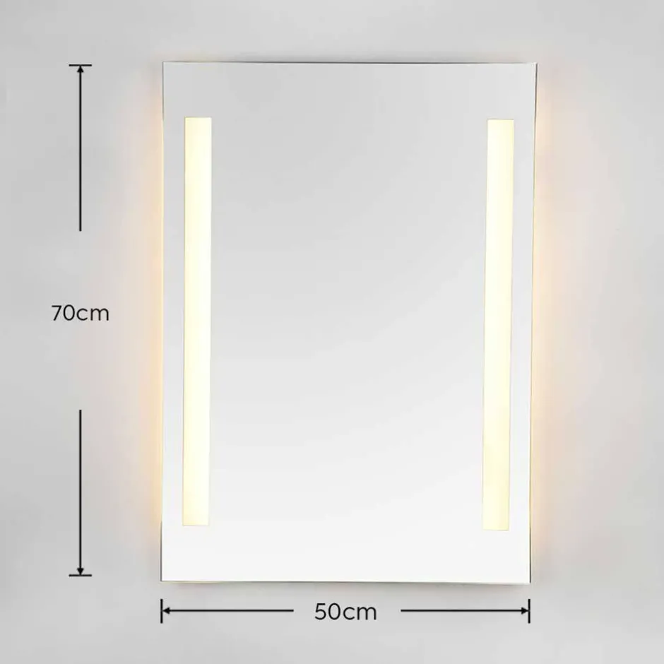 Wandspiegel|Spiegel*Pharao24 Beleuchteter Wandspiegel Akzenta