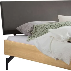 Doppelbetten|Massivholzbetten*Pharao24 Bett Eiche hell Zanco