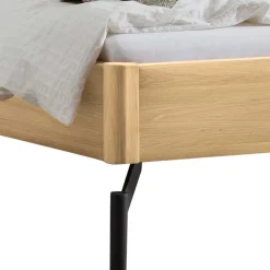 Doppelbetten|Massivholzbetten*Pharao24 Bett Eiche hell Zanco