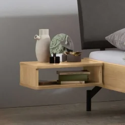 Doppelbetten|Massivholzbetten*Pharao24 Bett Eiche hell Zanco