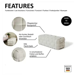 Polsterbänke|Schlafzimmerbänke*Pharao24 Bettbank Trevoz