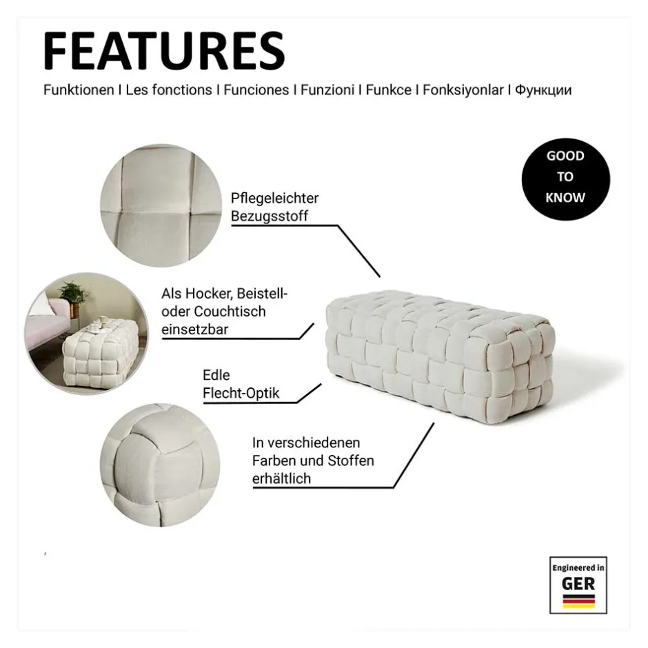 Polsterbänke|Schlafzimmerbänke*Pharao24 Bettbank Trevoz