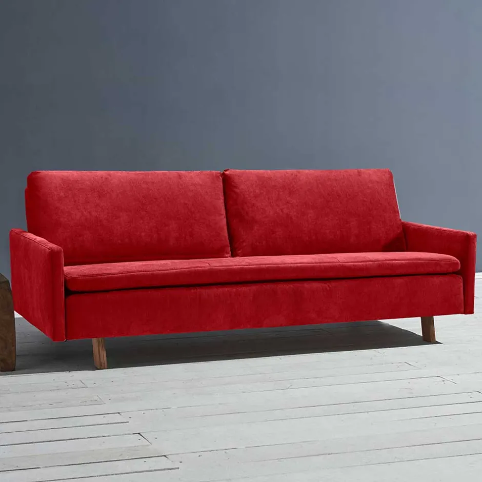 Pharao24 Bettcouch Perry> 3 Sitzer Sofa|Schlafsofas