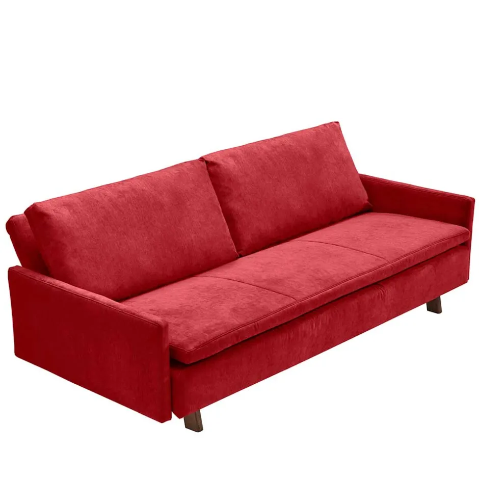 Pharao24 Bettcouch Perry> 3 Sitzer Sofa|Schlafsofas