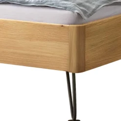 Pharao24 Bettgestell Eiche hell geölt Vovila><noscript><img width=