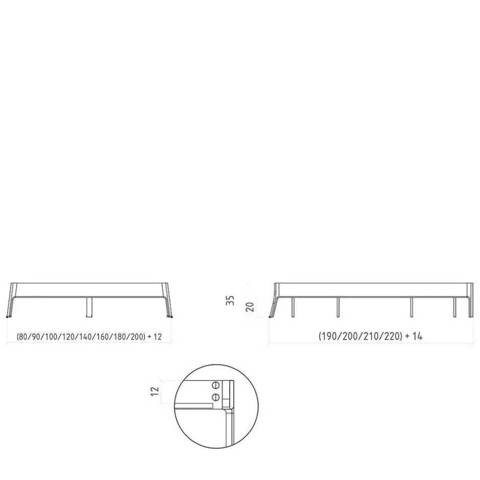 Funktionsbetten|Schubkastenbetten*Pharao24 Bettgestell Korres