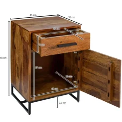 Nachtkommoden|Nachttisch*Pharao24 Bettkommode Blooming