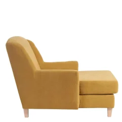 Pharao24 Big Sessel gelb Velours Mason><noscript><img width=