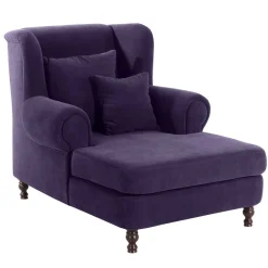 Pharao24 Big Sessel Violett Vereny> Ohrensessel