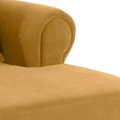 Pharao24 Bigsessel gelb Velours Sylvie><noscript><img width=