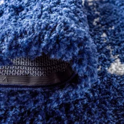 Pharao24 Blauer Langflor Teppich Russell><noscript><img width=