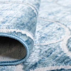 Teppiche*Pharao24 Blauer Teppich Acasa