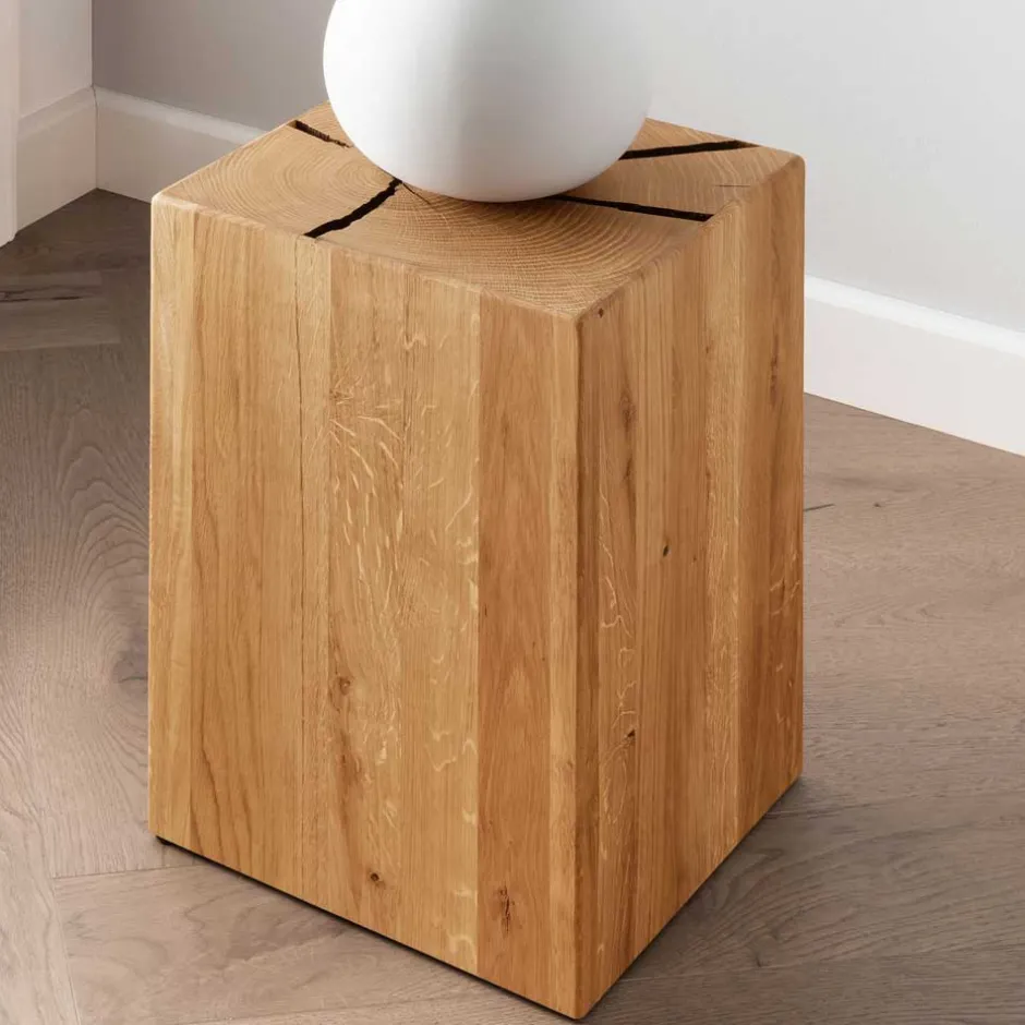 Pharao24 Block Beistelltisch Camilla> Massivholzmöbel|Telefontische