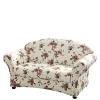 Polstermöbel|Wohnzimmercouch*Pharao24 Blumen Sofa Manitoba