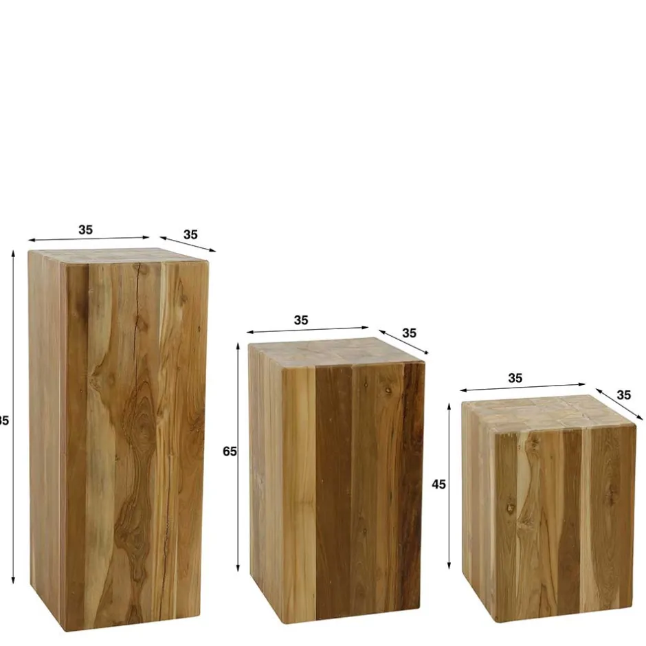 Wohnzimmertisch|Beistelltische*Pharao24 Blumensäule Sovi