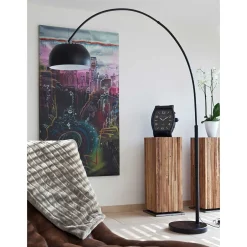 Lampen Und Leuchten*Pharao24 Bogen Stehlampe Finora