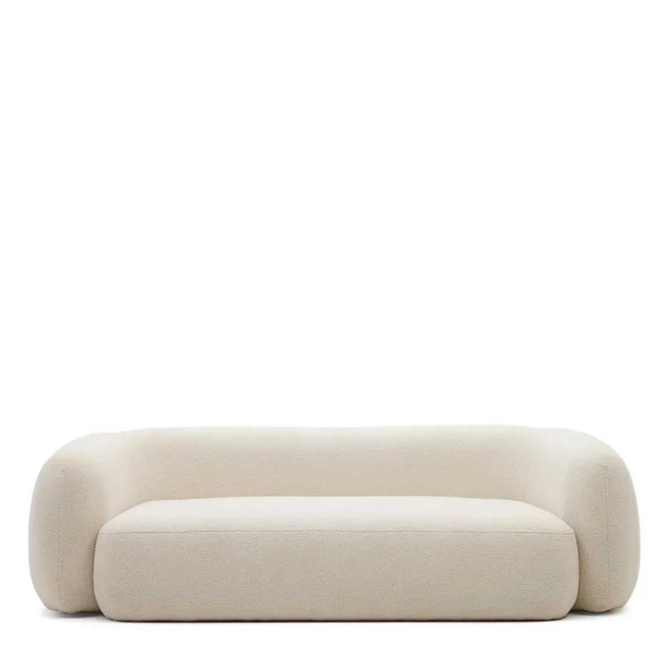 3 Sitzer Sofa*Pharao24 Boucle Dreisitzer Couch Troy