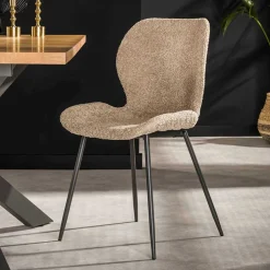 Pharao24 Boucle Esstisch Stühle Leonales> Polsterstühle