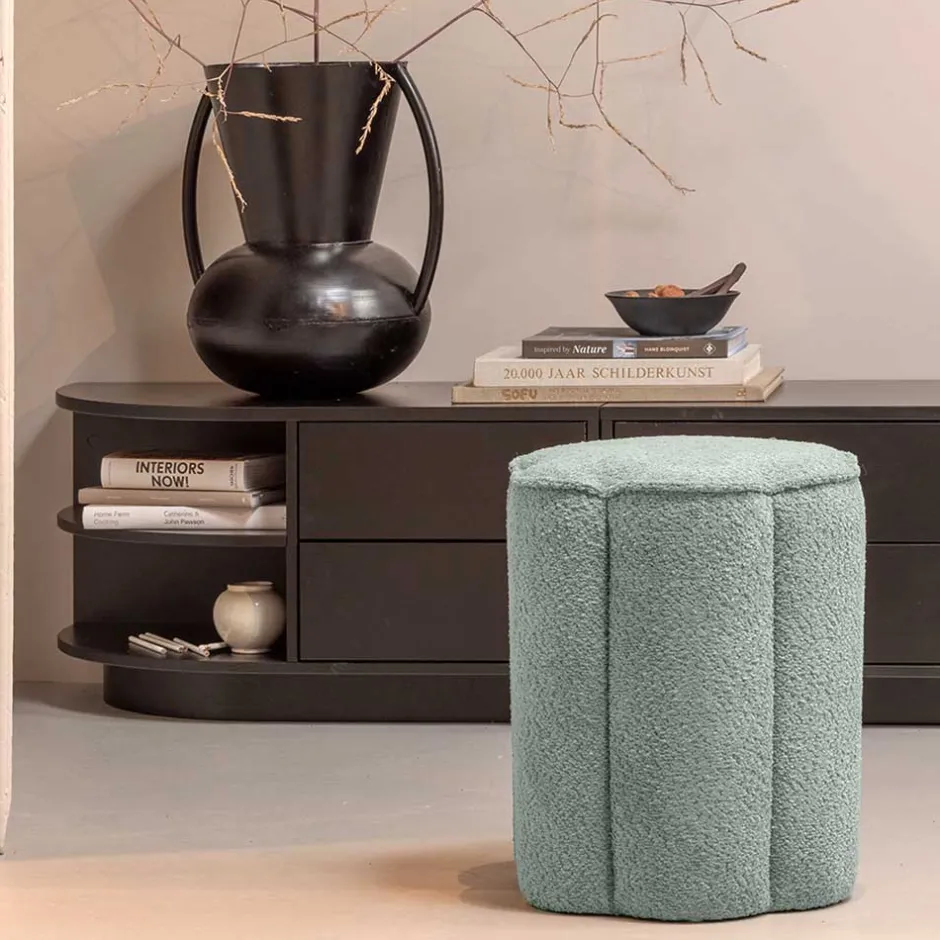 Pharao24 Boucle Hocker Punky> Hocker|Sitzhocker