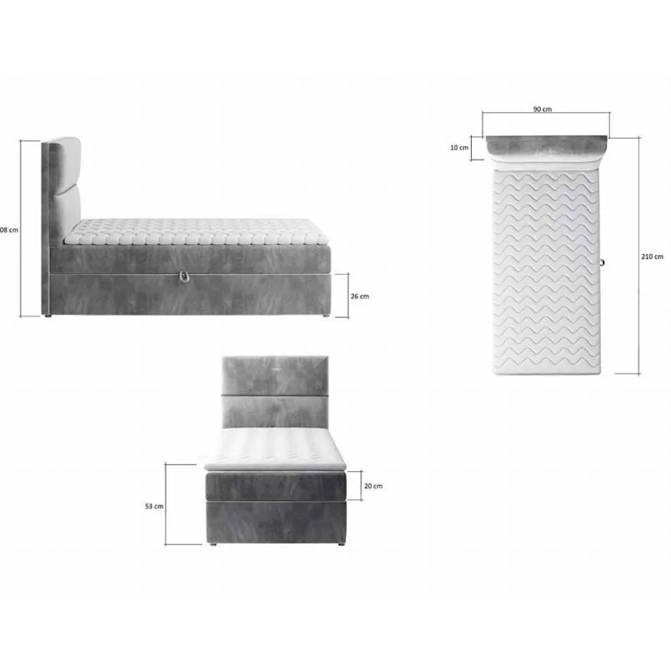 Pharao24 Boxbett Calcalero> Funktionsbetten|Schubkastenbetten