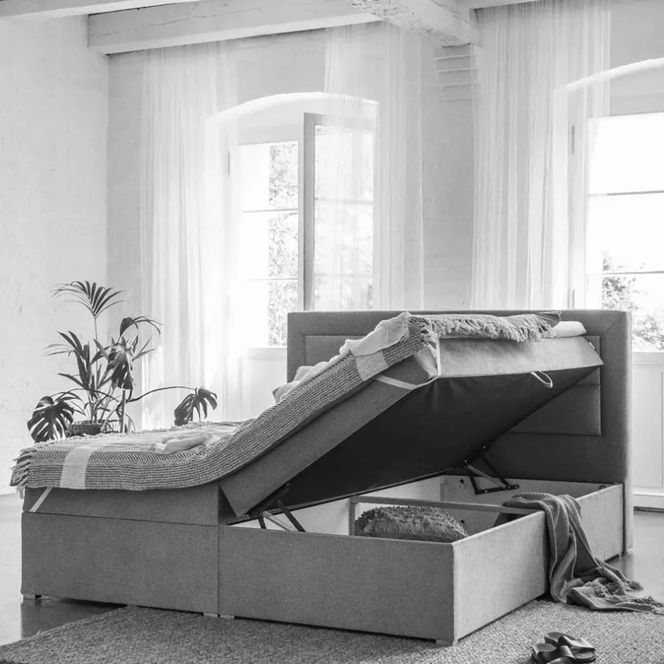 Funktionsbetten|Schubkastenbetten*Pharao24 Boxbett Infernya