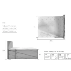 Funktionsbetten|Schubkastenbetten*Pharao24 Boxbett Lakosion