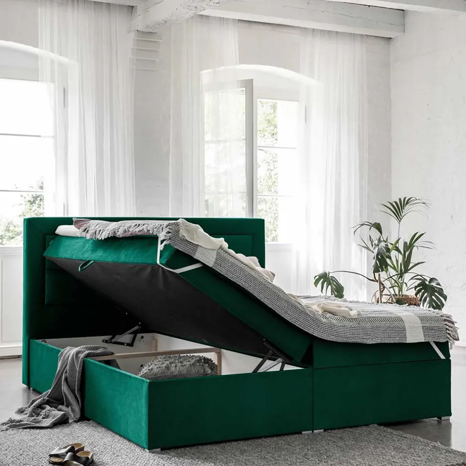 Funktionsbetten|Schubkastenbetten*Pharao24 Boxbett Narcisso