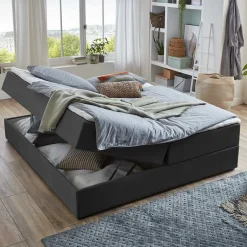 Pharao24 Boxbett ohne Kopfteil Gromany> Funktionsbetten|Schubkastenbetten