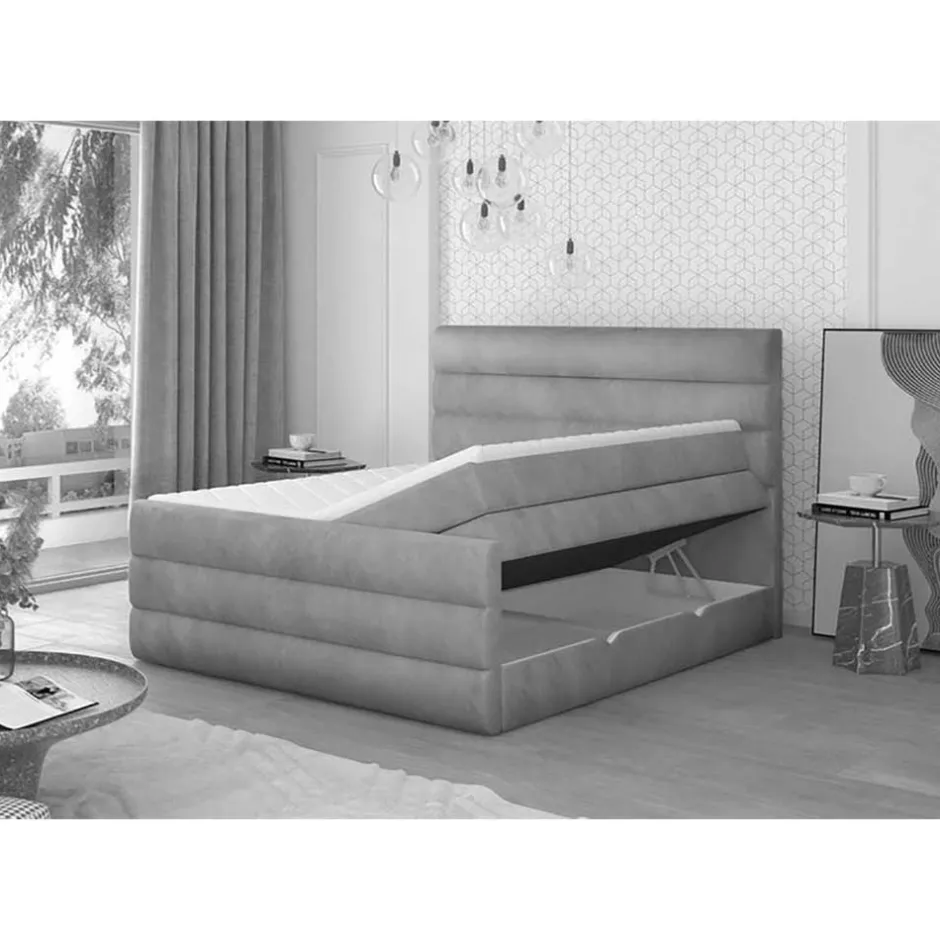 Pharao24 Boxspring Bett Sanfradia> Funktionsbetten|Schubkastenbetten