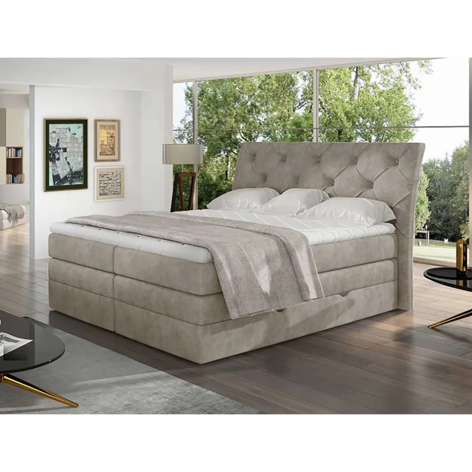 Funktionsbetten|Schubkastenbetten*Pharao24 Boxspringbett Bakaraso