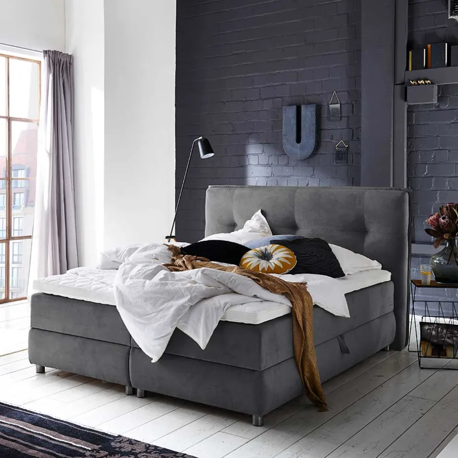 Funktionsbetten|Schubkastenbetten*Pharao24 Boxspringbett Graland