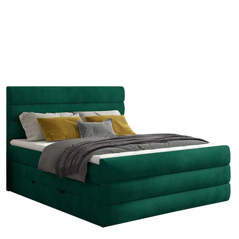 Funktionsbetten|Schubkastenbetten*Pharao24 Boxspringbett Heather