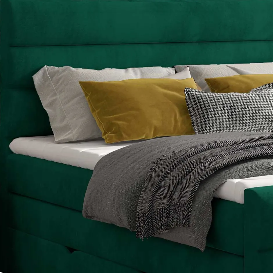 Funktionsbetten|Schubkastenbetten*Pharao24 Boxspringbett Heather