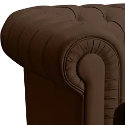 Pharao24 Brauner Echtledersessel Madita><noscript><img width=