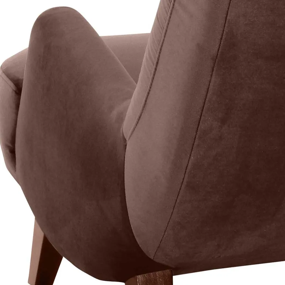 Relaxsessel*Pharao24 Brauner Polstersessel Perlos