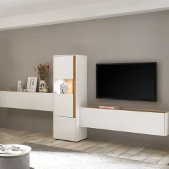 Pharao24 Breite Wohnwand Rascian> Moderne Wohnwände|Wohnwand 350 Cm