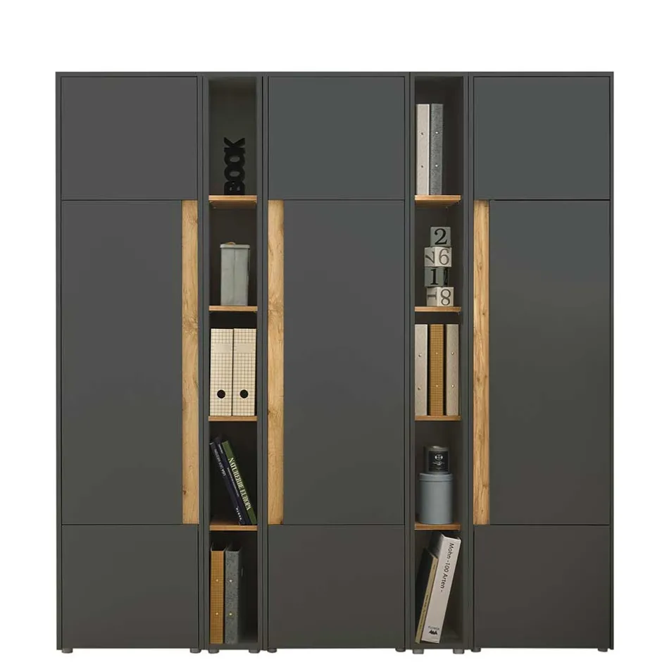 Pharao24 Büro Schrankwand Uzniana> Büromöbel Sets