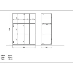 Büromöbel Sets*Pharao24 Büroausstattung Nastia
