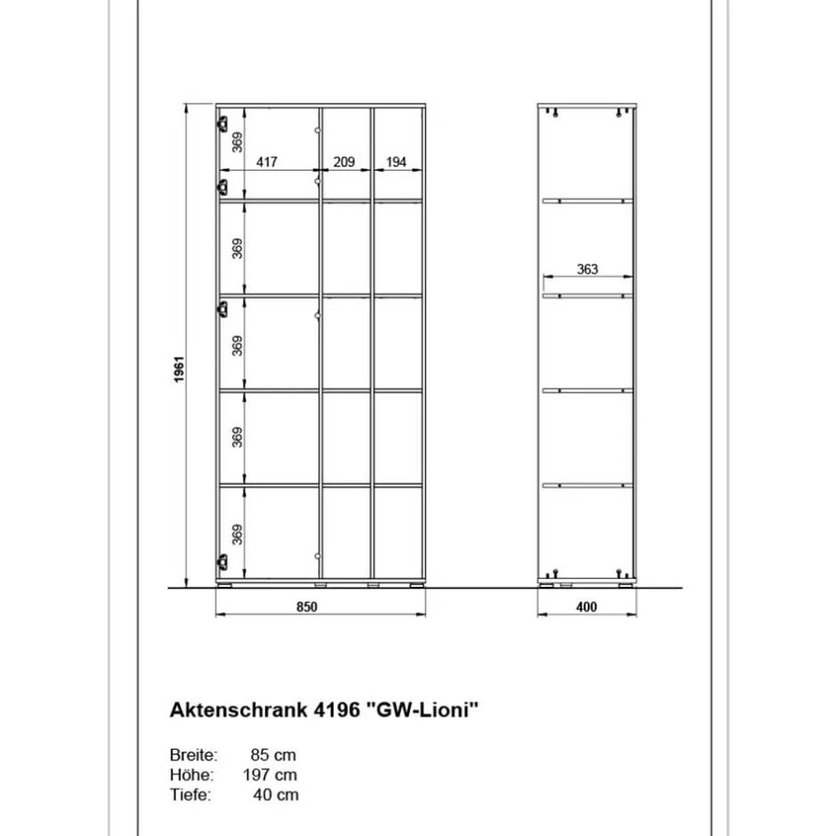 Büromöbel Sets*Pharao24 Büromöbel Kezina