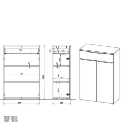 Büromöbel Sets*Pharao24 Büromöbel Set modern Kalastania