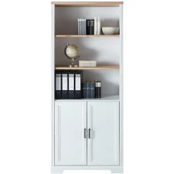 Regalschränke|Aktenregale*Pharao24 Büroregal Landhaus Stil Morelia