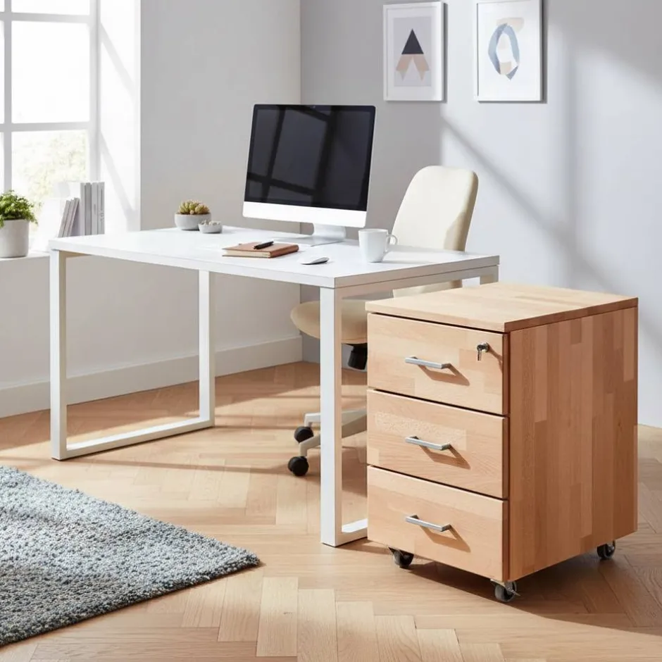 Pharao24 Bürorollcontainer Len> Büroschränke|Aktenschränke